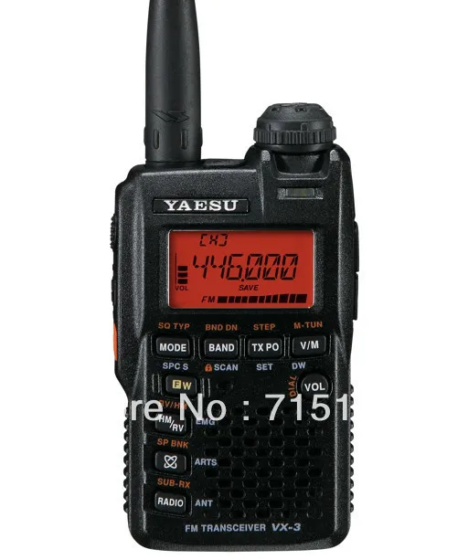 Yaesu VX-3R радио ультра-компактный Двухдиапазонный портативный fm-приемопередатчик/двухстороннее радио/yaesu interphone