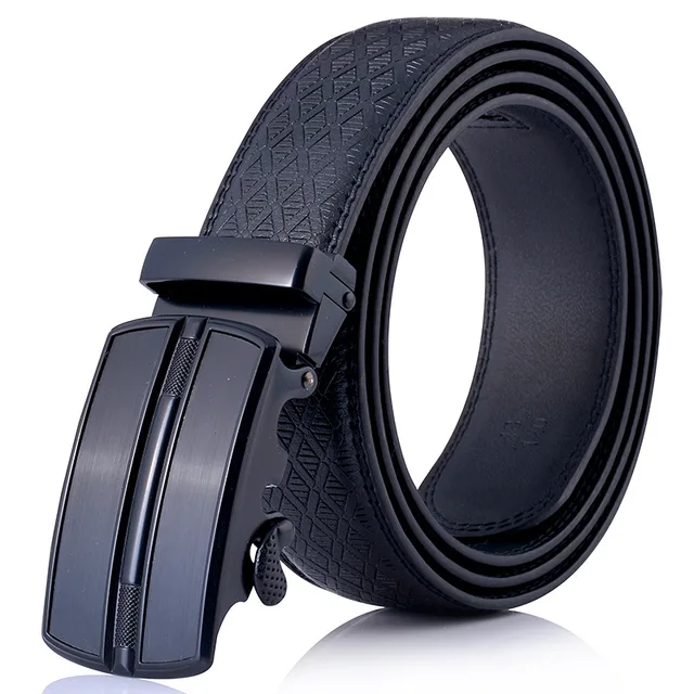 Designer Leather Strap Male Belt Automatic Buckle Belts for Men Girdle ...