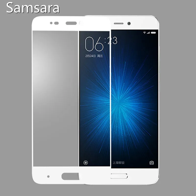 3D изогнутое закаленное стекло с мягкими краями для Xiaomi 5 5s Plus Высококачественная