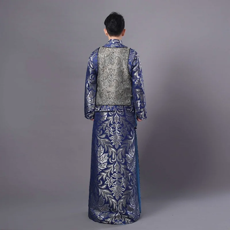 Платье династии Цин, Королевский принц, халат, мастер, landlord, одежда для сцены, китайский древний костюм, драматургическая театральная игра