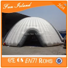 Гигантские надувные куполообразной палатки для свадьбы/Вечеринки/выставка с подсветкой