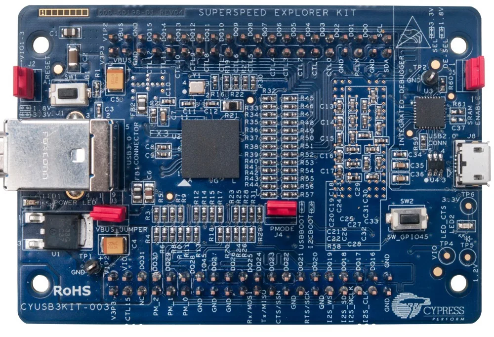 1 шт. х CYUSB3KIT-003 интерфейс развития панель инструментов EZ-USB FX3 SuperSpd expor комплект