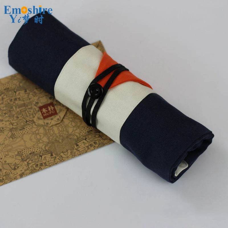 Pencil Case Cotton Small Capacity Students Pen Collection Fountain Box Anti-friction Bag for Writing Supplies B054 | Канцтовары для