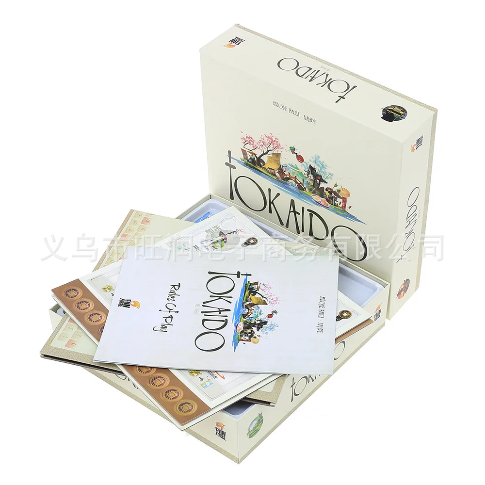 Tokaido широкая игра для взрослых английская настольная головоломка|Настольные