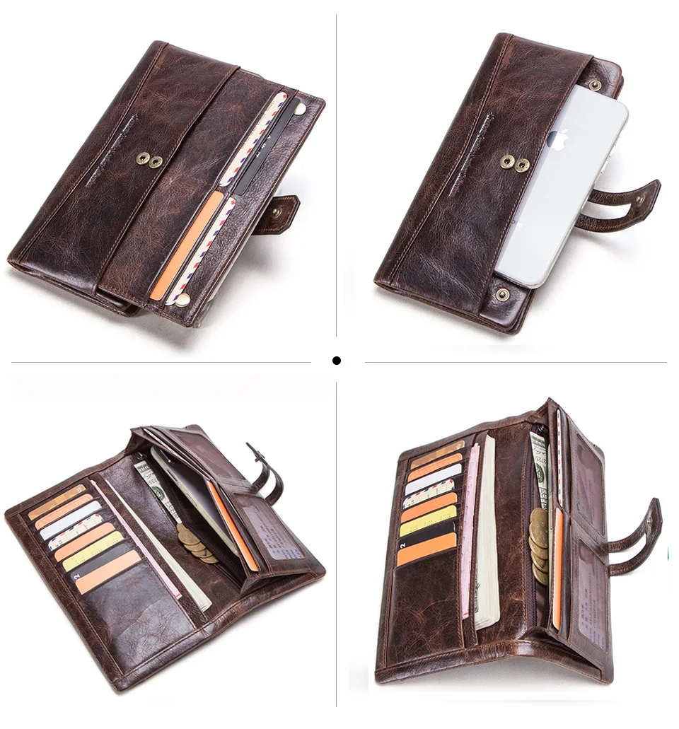 com zíper moeda bolsa para iphone destacável