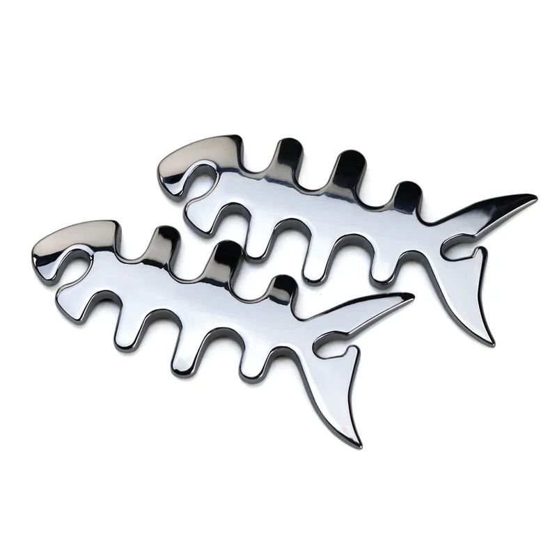 Noizzy Fish Bones логотип машины авто значок мотоцикл наклейка модная эмблема 100% 3D