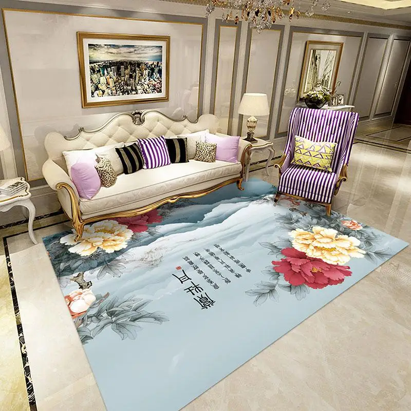 Alibaba Лидер продаж Высокое качество Традиционный китайский ковер нескользящий противообрастающий ковер для гостиной спальни салон поставка с фабрики - Цвет: SY-27