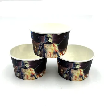 

10PCS/LOT STAR WARS ICE CREAM CUPS BABY SHOWER PARTY SUPPLIES STAR WARS CUPS GLASS STAR WARS THEME PARTY DECORATION CUPS