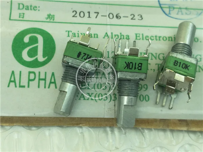 Оригинальный новый 100% RD901F 7J4-5 09 Тип Вертикальный одинарный потенциометр B10K длина