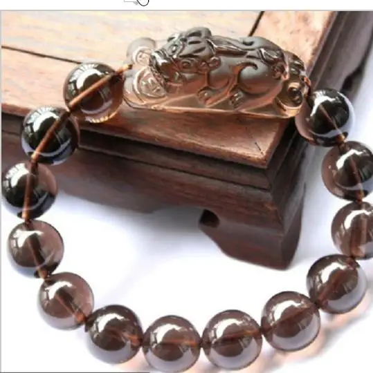 

free shipping New Bangle Bracelet Natural crystal ice species obsidian bracelet fashion male