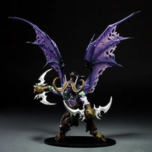 29CM Demon Form Illidan Action Figures Toys Dota 2 PVC Figures Resin Collection Model Toy Gifts Doll hot game wow demon hunter demon form figurine figure illidan stormrage statue pvc action figure resin collection model toy gifts