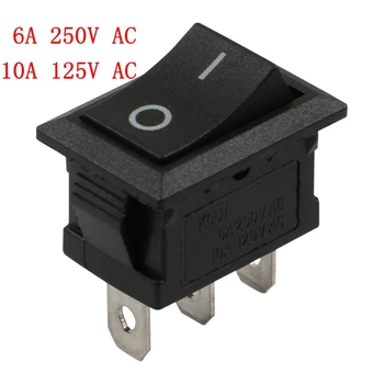 

5 PCS 3 pin ON-OFF boat-shaped three-legged two-stage water dispenser power button Rocker 15*21 boat-type switch