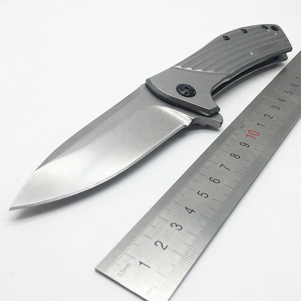 Тактический складной нож ZZSQ ZT0808 D2 лезвие стальная ручка для выживания кемпинга