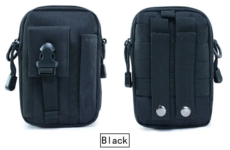 ManKaTer тактическая сумка на плечо водонепроницаемый армейский рюкзак наружная сумка небольшой рюкзак военной расцветки военная сумка через плечо - Цвет: Black