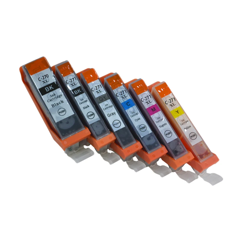 6 шт. картриджи для принтера Canon PIXMA MG7720 TS9020 TS8020 MG 7720 TS 9020 8020|Чернильные картриджи| |
