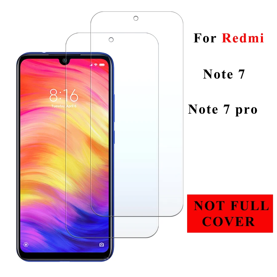 

for xiaomi redmi note 7 pro glass screen protector protective film tempered glas kisomi red mi note7 note7pro tremp cam sheet