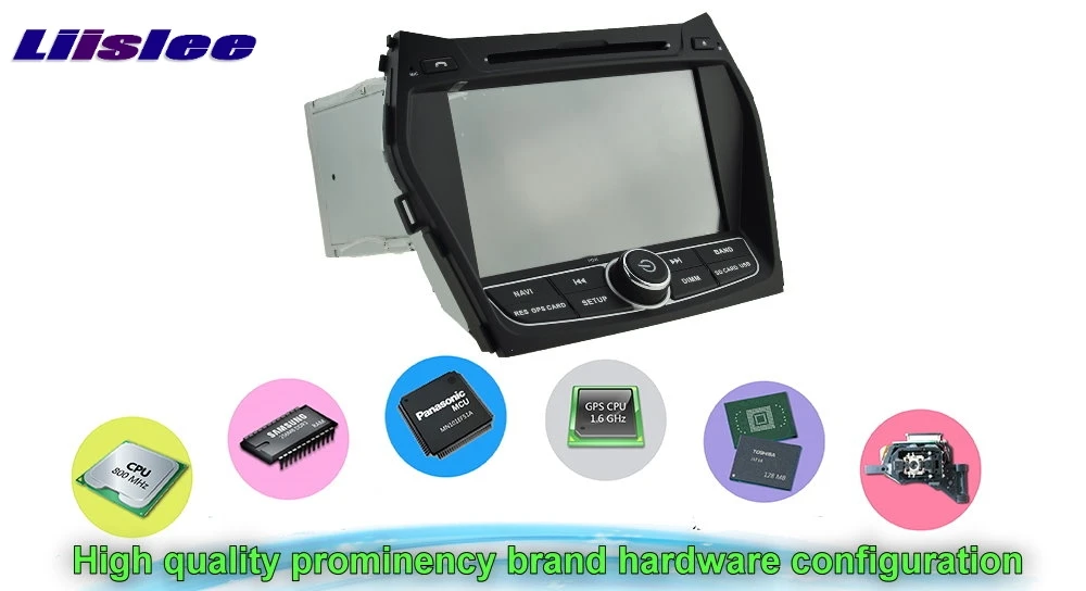For Hyundai ix45 Santa Fe Grand SantaFe DM 2012~2017 Car Multimedia TV DVD GPS Radio Original Style Navigation Android Navi (2)