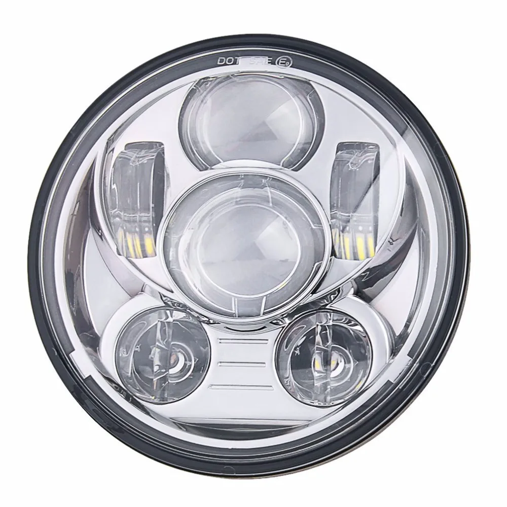Светодиодная фара DOT Emarked 5 3/4 75 дюйма 45 Вт для мотоциклов дюймов|led headlight for harley|for