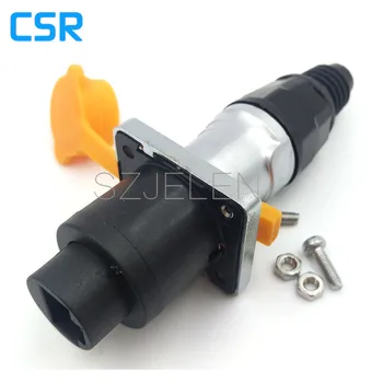 

Original RJ45 plug waterproof aviation plug connector cable network socket, free shipping