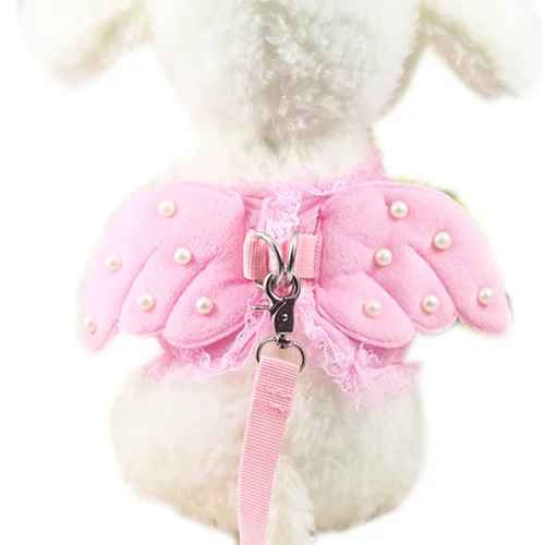 Angel princess/поводок для собак, Тяговая веревка для собак, котенок, кошка, вытяжной канат, набор для домашних животных, нагрудный ремень для щенков