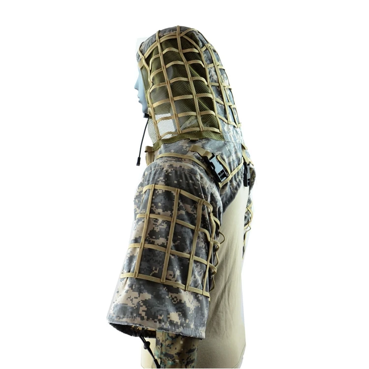 Ripstop Ghillie Viper вытяжки ghillie Костюмы основа для страйкбола пейнтбол доступные цвета-сp MultiCam/пиксельный пустынный/ACU/океан