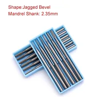 נתב bit ווד כלים 6pcs סגסוגת טונגסטן פלדת זית חריטת אמבר סכין גילוף נתב ניגרים מיל סוף Bit ווד כלים גַיֶצֶת XieY (3)