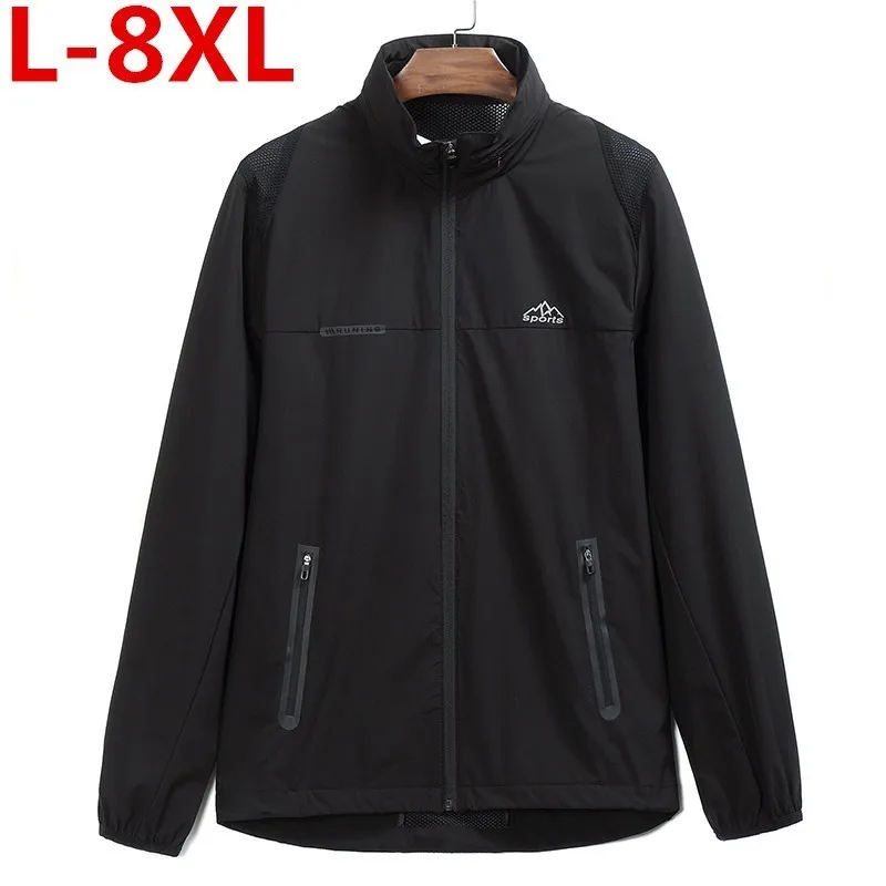 8XL 7XL 6XL Большие размеры Весенние жакеты Для мужчин пальто Повседневное с