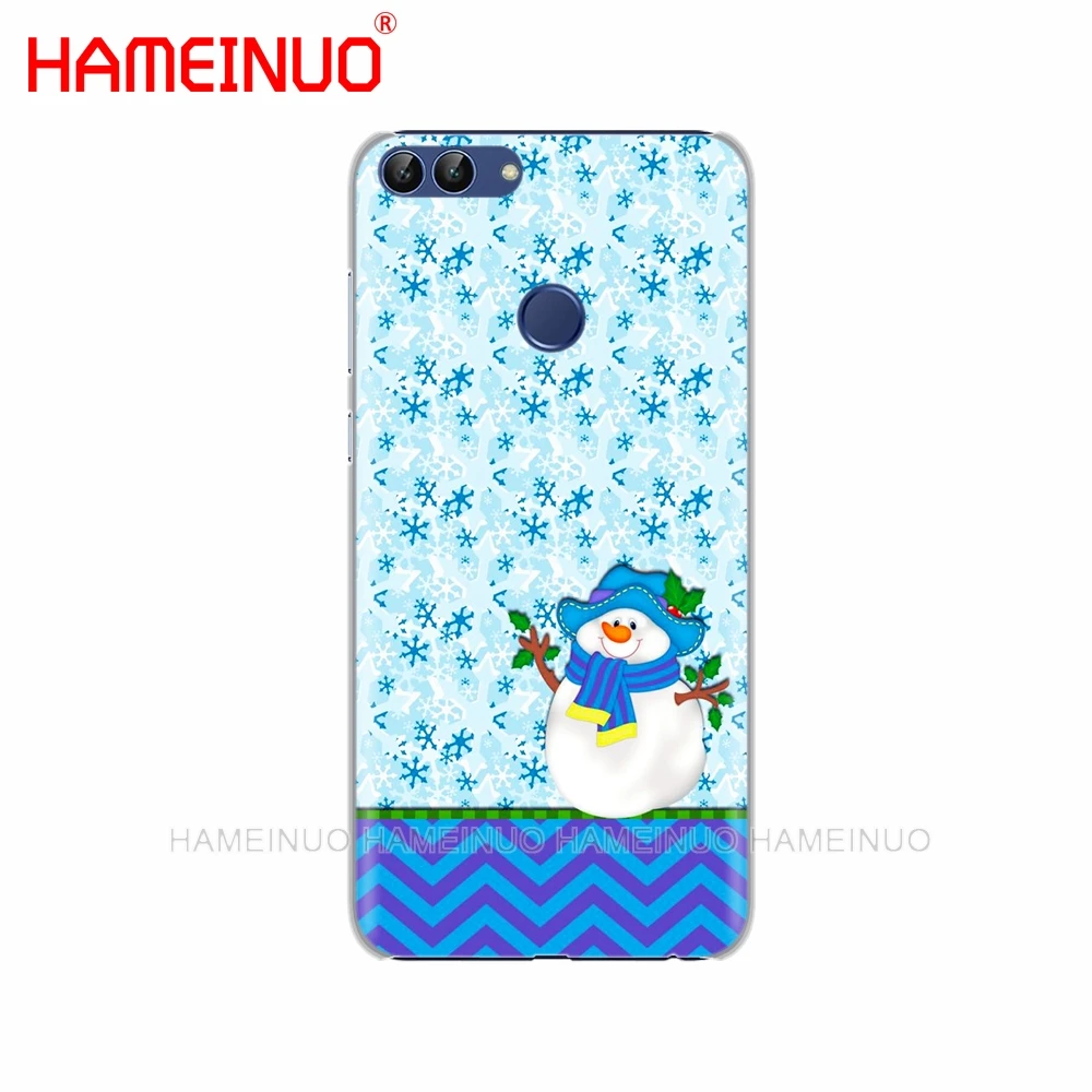 Рождественский милый чехол HAMEINUO со снеговиком и снежинками для телефона Huawei NOVA 2