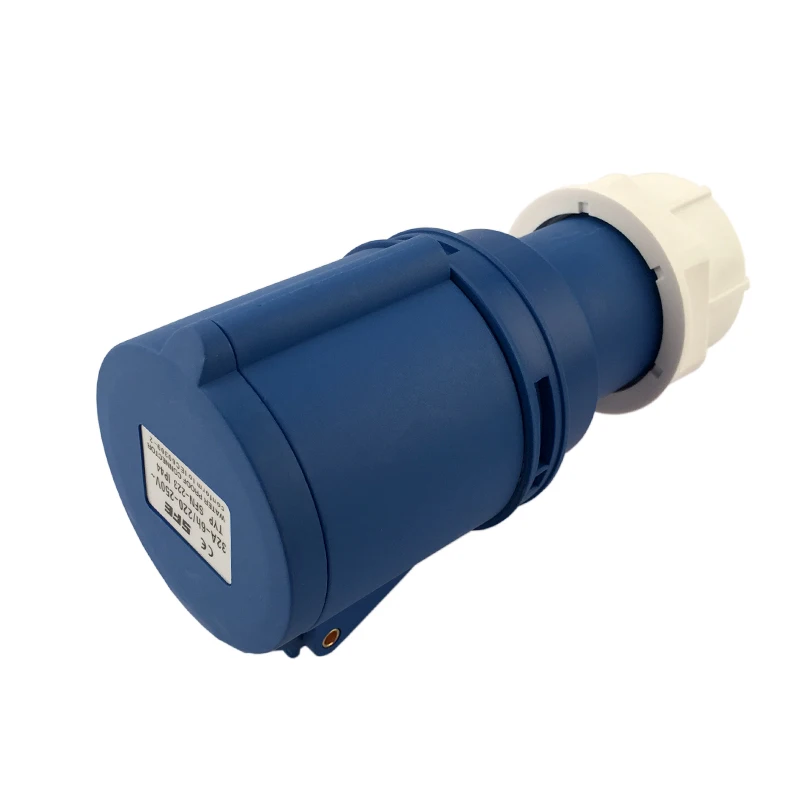32A 3Pin Новый Промышленный разъем SFN-223 Кабельный 220-240В ~ 2p + E водонепроницаемый IP44 |