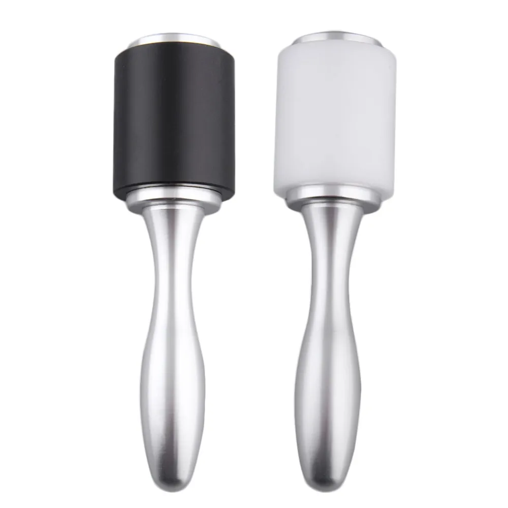 

Free Shipping 1 piece Leathercraft Head Stamping Carving Mallet Cowhide DIY Hammer Leather Craft Tools with Aluminum Handle