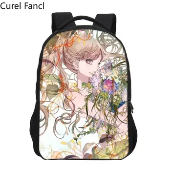 

New Hot School Bags Anime Printing Backpacks Women Mochila 3D Cartoon Bookbag Fashion Children Shoulder Bag Girls Daily Backpack