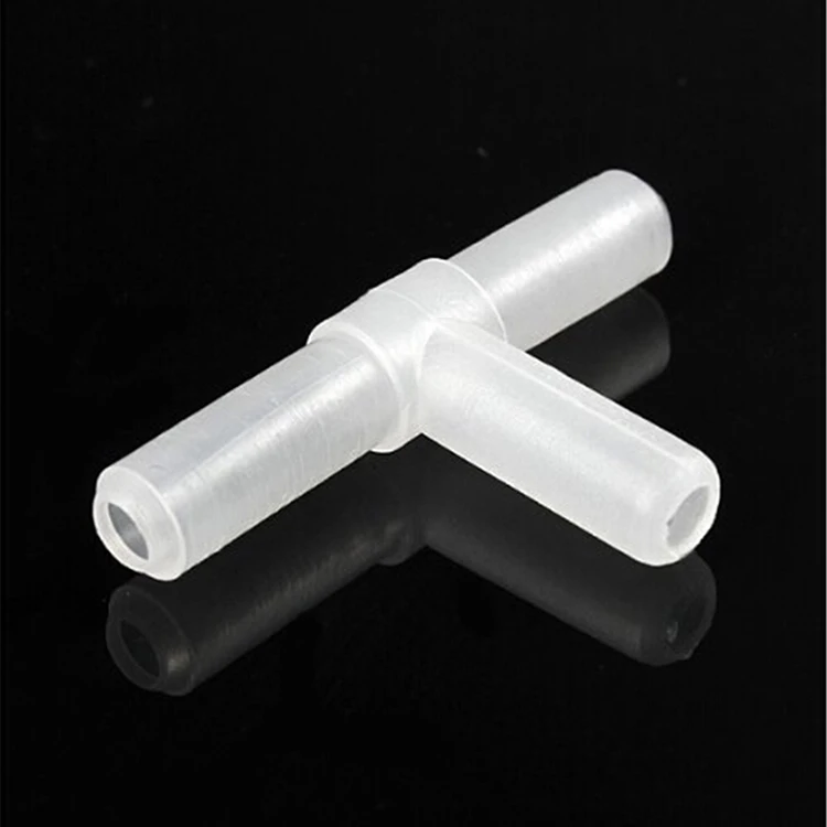 10pcs/lot Fish Tank Plastic 3 Way T shape Connectors For Aquarium Air