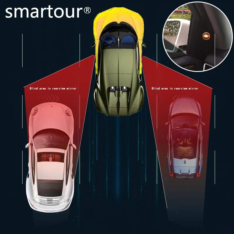 

BSM car blind spot detection universal rear view sensor Security system * 1 set