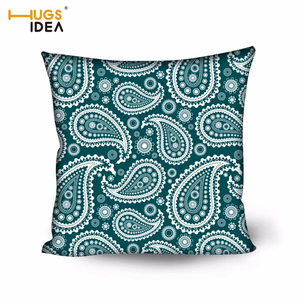 HUGSIDEA بوهيميا نمط بيزلي غطاء وسادة مكتب كرسي مقعد سيارة أكياسها ديكور المنزل أريكة الفراش رمي وسادة يغطي HUGSIDEA بوهيميا نمط بيزلي غطاء وسادة مكتب كرسي مقعد سيارة أكياسها ديكور المنزل أريكة الفراش رمي وسادة يغطي
