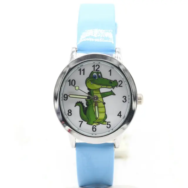 free shipping kids lovely 3D Cartoon crocodile Design Analog Wrist Watch Childre free shipping kids lovely 3D Cartoon crocodile Design Analog Wrist Watch Childre