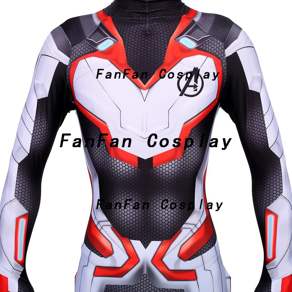 Newest Avengers 4 Cosplay Costumes Lycra 2019 Avengers Endgame film Quantum Realm Team Bodysuits Jumpsuits for Adult Kids