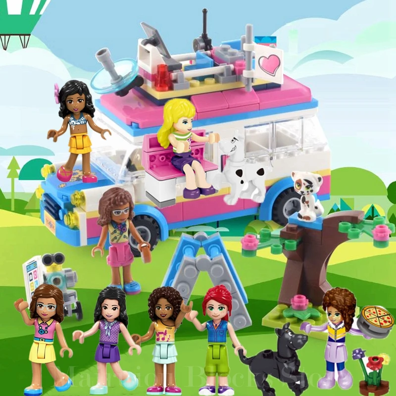 

Legoing Friends Series Set Figures Girl Club Emma Olivia Andrea Kate Mia Building Blocks Legoings Princess for Girls Toys Gifts