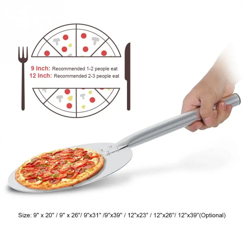 Aluminium Alloy Pizza Holder Shovel Oven With the Slide Handle Food