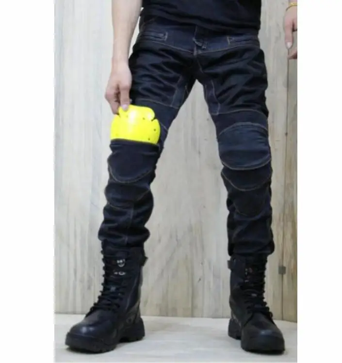 

2018 NEW car Anti-fall riding line breathable mesh stitching protective elastic Knight Motorcycle Cowboy Trousers