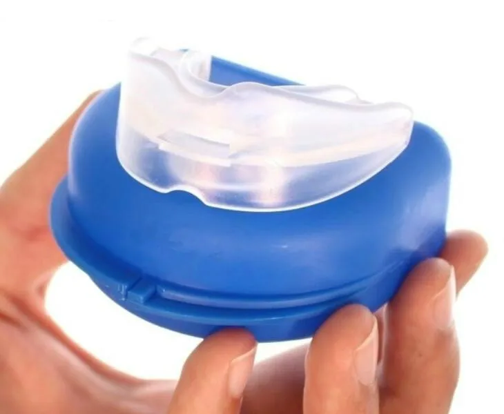 Sleeping Mouth Guard Stop Teeth Grinding Anti Snoring Bruxism with Case