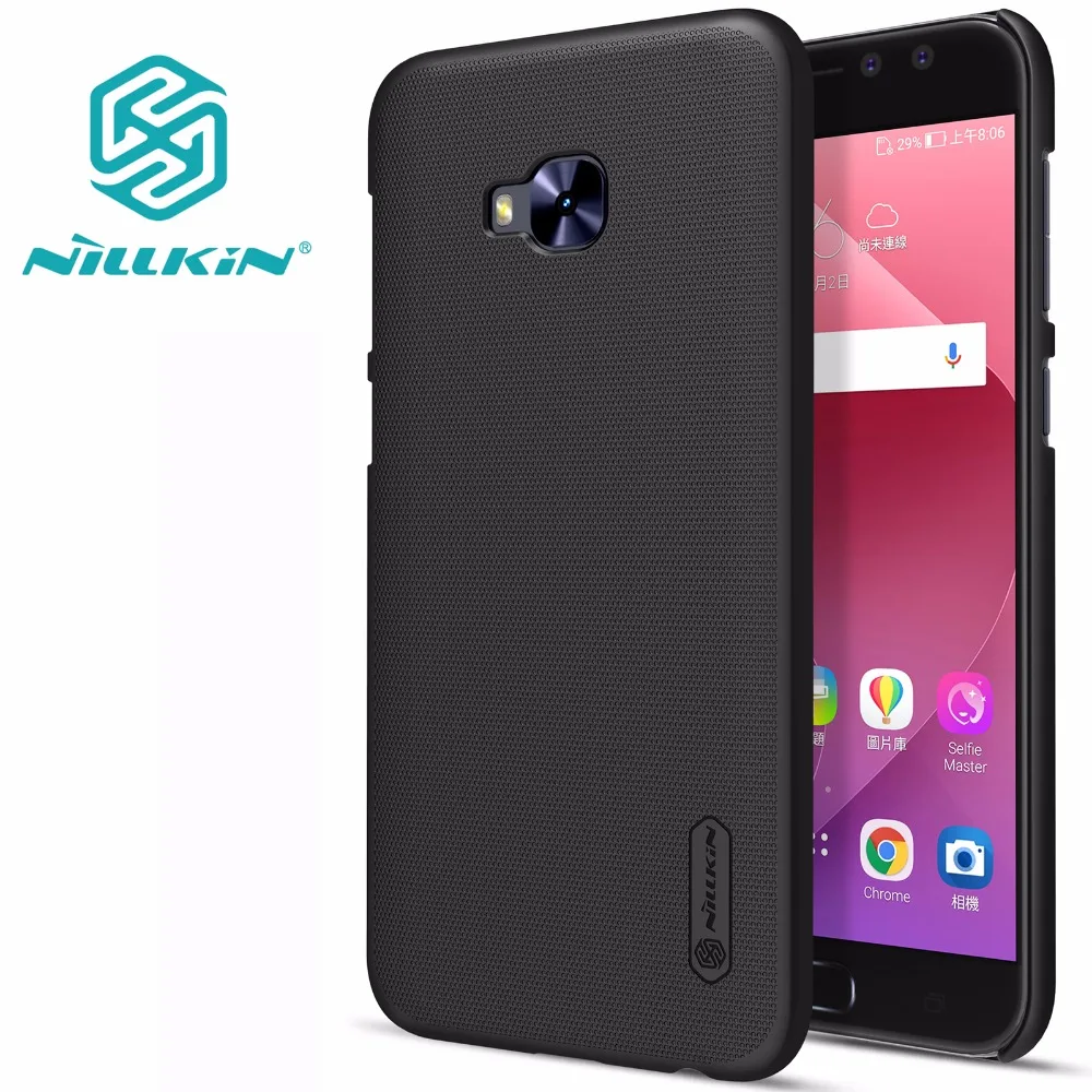 

Asus Zenfone 4 Selfie Pro ZD552KL case back cover NILLKIN Super Frosted Shield matte hard back cover +free screen protector