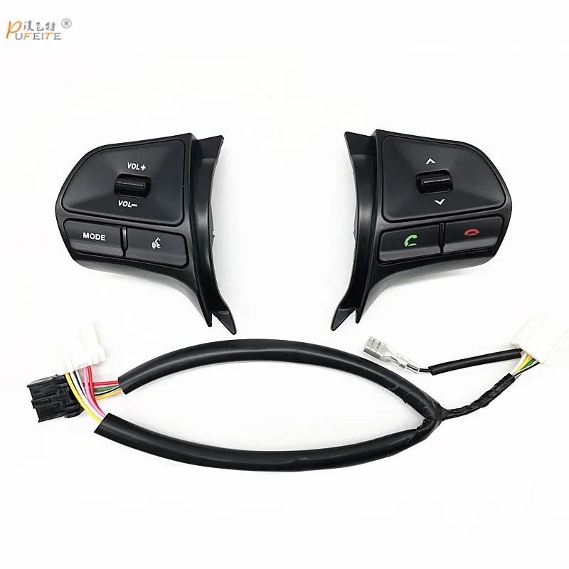 Новый с Bluetooth! для KIA K2 Рио Многофункциональный кнопку руль аудио и Bluetooth