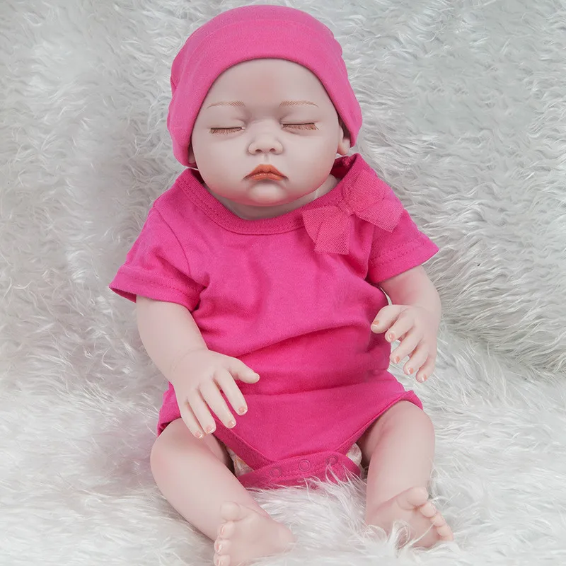 52cm Silicone Reborn Baby Dolls 20 Inch Lifelike Baby Doll Christmas