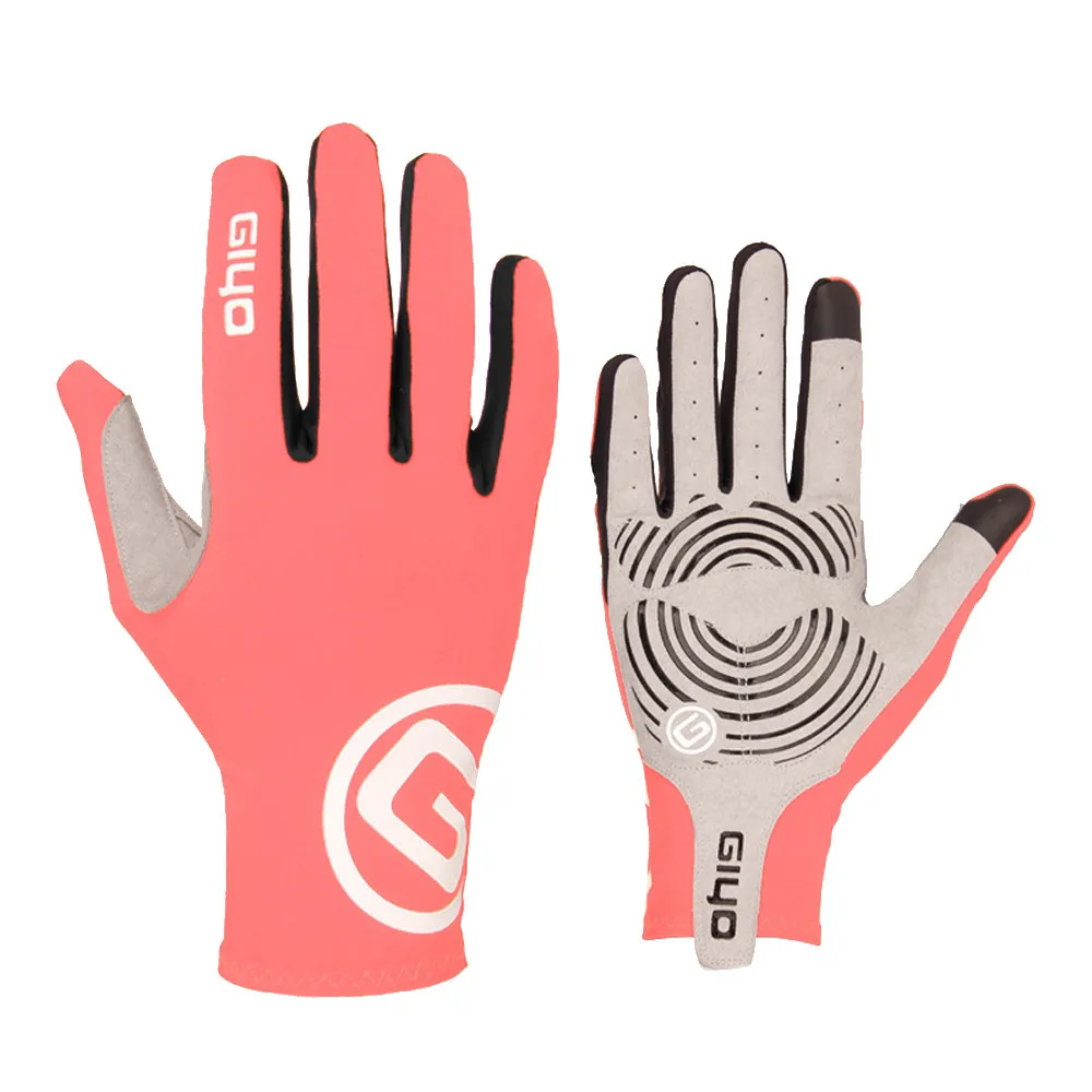 GIYO дышащие перчатки для велоспорта, противоскользящие гелевые накладки для шоссейного велосипеда, перчатки для велоспорта, мотоциклетные/мотоциклетные# TX4 - Цвет: Оранжевый