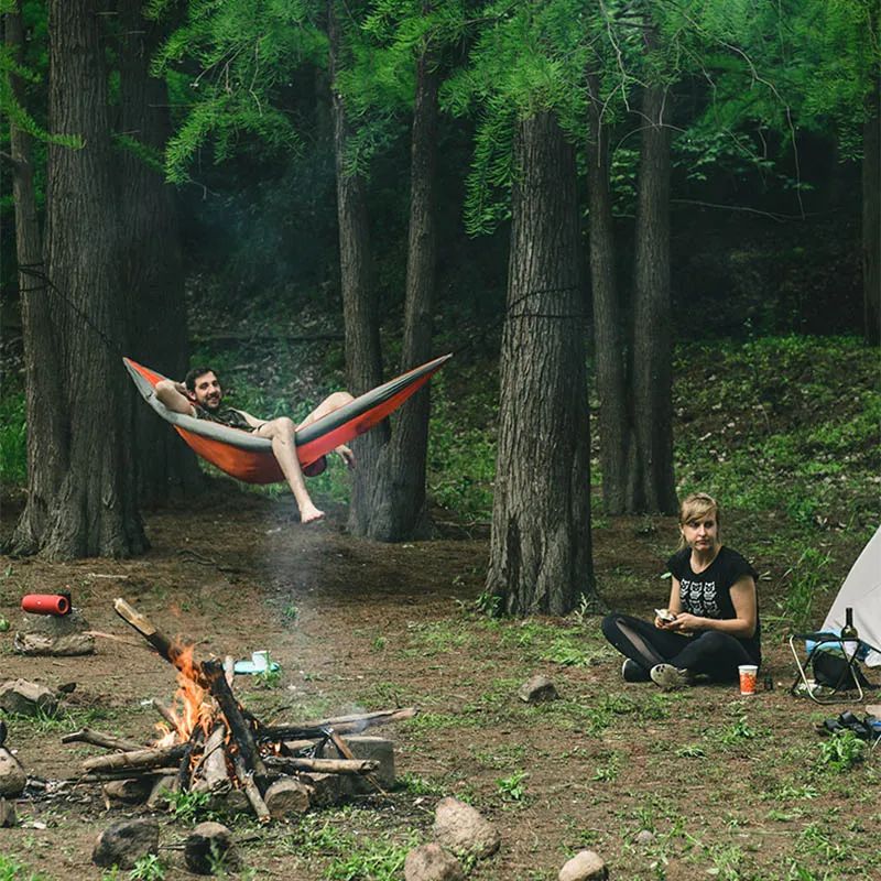 Naturehike 1/2 человек Сверхлегкий один двойной гамак Открытый Отдых Досуг висит спальный кровать сетки от комаров