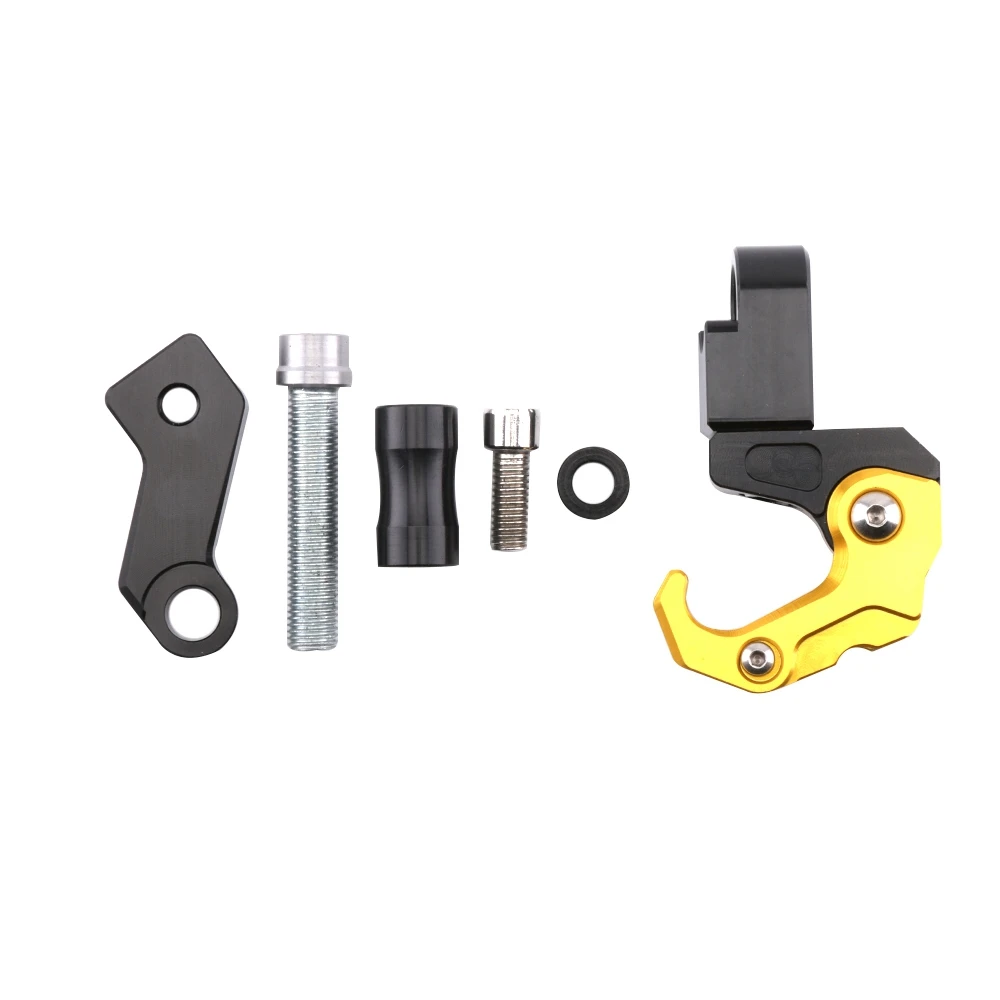 SMOK Motorcycle Accessories CNC Aluminum Alloy Folding Hanger Hook For Honda All New Forza 300 2018 (9)
