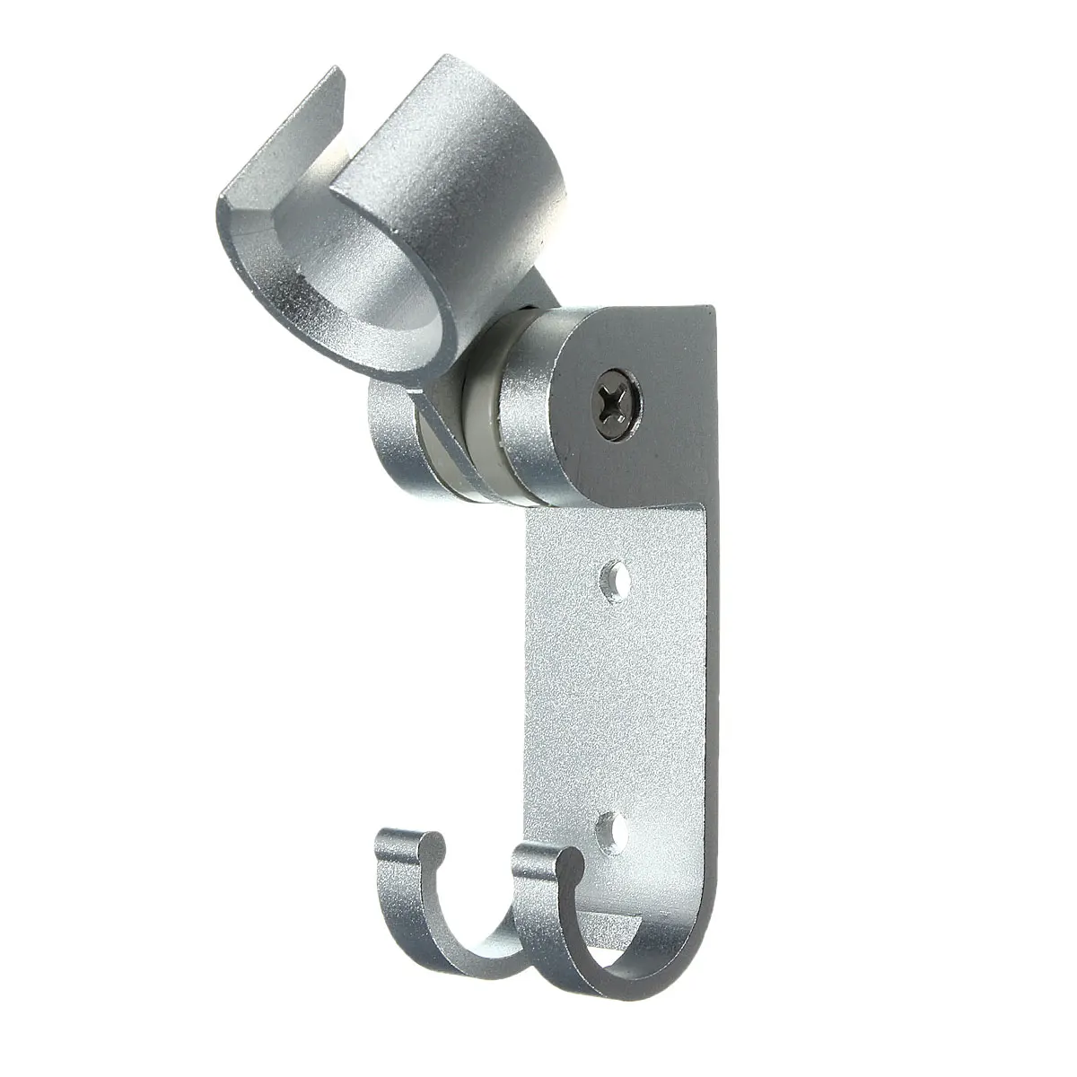 NEW 180 Degree Adjustable Aluminum Shower Head Holder Mount Bracket
