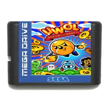 Uwol Quest для денег 16 бит Sega MD карточная игра для Sega Mega Drive для Genesis