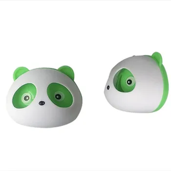 

2Pcs Lovely panda Head Shape Car Air Conditioner Vent Clip Styling Diffuser Exdues Peach Fragrance Improve Car Interior Scent