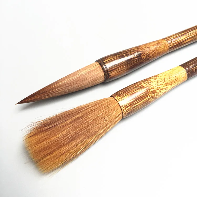 Pincel de Caligrafia Forma de Escova de Escrita Jóias do Erudito Cabelo Fuinha Caligrafia Chinesa Pintura Hopper-em Caneta Quatro 13 Pincéis de pintura